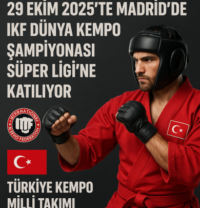 Uluslararası IKF Kempo Avrupa Şampiyonası 29 Ekim 1 Kasım 2025 tarihlerinde İSPANYA MADRİD şehrinde yapılacaktır.